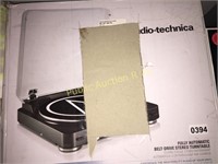AUDIO TECHNICA FULLY AUTOMATIC BELT DRIVE STEREO