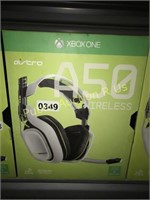 ASTRO $125 RETAIL A50 WIRELESS GAMING HEADSET