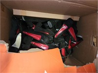 2 LARGE  BOXES OF SHOES