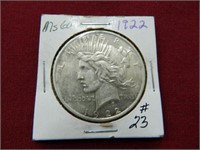 1922 Peace Silver Dollar - MS60
