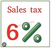 6 % Sales Tax Charged