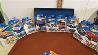 9 Miscellaneous lot of new Hot wheels on card