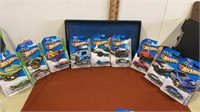9 miscellaneous lot of new Hot wheels on card