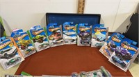 9 miscellaneous lot of New Hot wheels on card