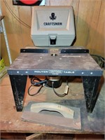 Craftsman Router Table w/ Case & Feed Handle