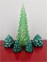 Lot of 5 Christmas Trees- see pictures