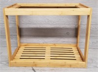 Wooden Crate Style Side Stand