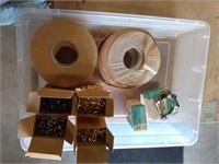 Bolts, Tape, Small Buckles, Soap dishes