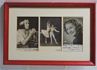 Vintage Early Movie Star / Ballet Photos