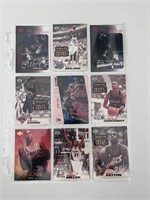 Jordan, Ewing, Penny Hardaway, Reggie Miller Cards