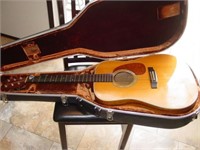 1980 Martin D37K Koa Acoustic Guitar with Case