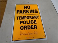 No Parking Sign - 18x12