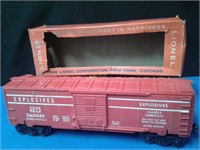 LIONEL- #6470 Exploding Target Boxcar w/Box