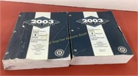 2003 Service manuals