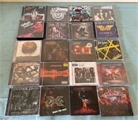 W - MIXED LOT OF HEAVY METAL CDS (G216)