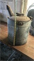 GALVANIZED GAS CAN