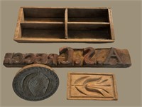 Antique Molds, PrimitiveTray, & More