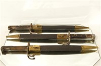 3 Antique bayonettes