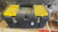 Tool Box Filled with Electrical Parts