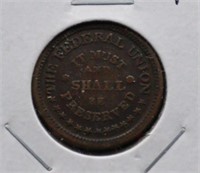 Federal Union Army & Navy Coin