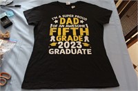 Ladies' Fifth Grade 2023 Graduate T-shirt Size L