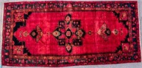 Antique Persian Rug Hand Knotted Hamadan Carpet