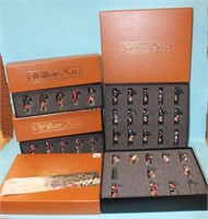 4 Boxes of William King Toy Soldiers inc.