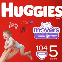 Huggies Little Movers Diapers S5 1X104EA