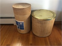 13X23 AND AN 18X17 INCH ROUND CARDBOARD