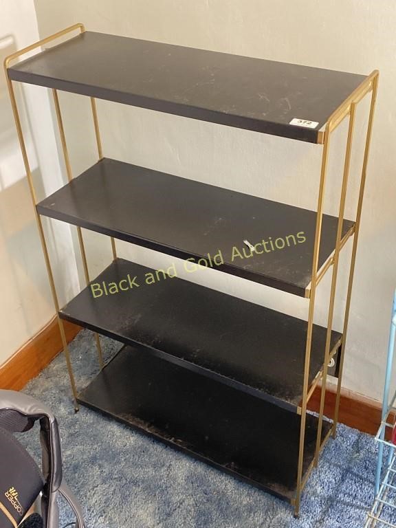 Vintage Metal Bookshelf