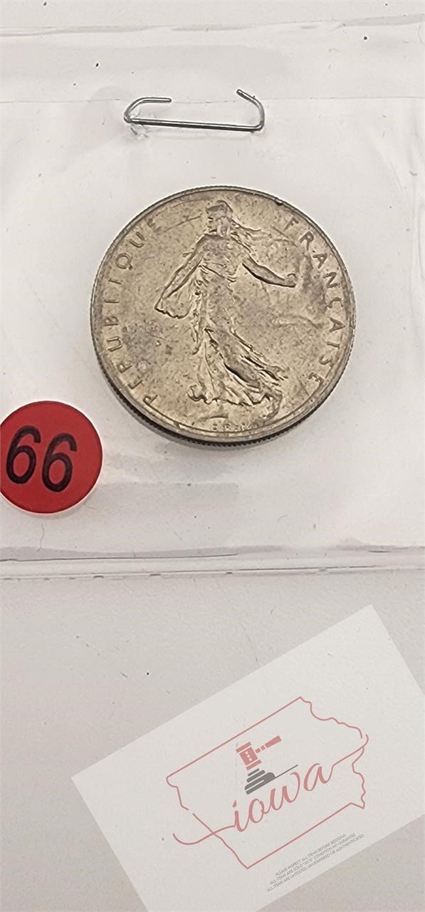 Perpubiique Francaise 1964 FRANC