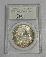 1884-O  Morgan Dollar   WMP Rare Coins MS-63/63