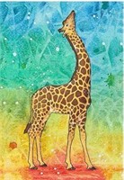 Giraffe Diamond Painting Kits Square Drill