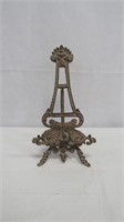 Ornate Cast Iron Tabletop Easel