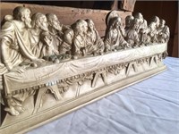 The Last Supper Faux Marble Resin