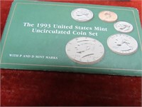 1993-US coins Mint set.
