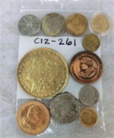 C12-261 Fantasy coins, medals, etc.