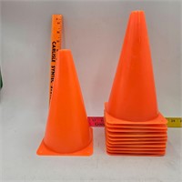 9" Orange Cones (11)