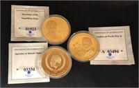 Presidential Comm. Coins