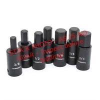 Husky 1/2 in. Drive Hex Bit Impact Socket Set