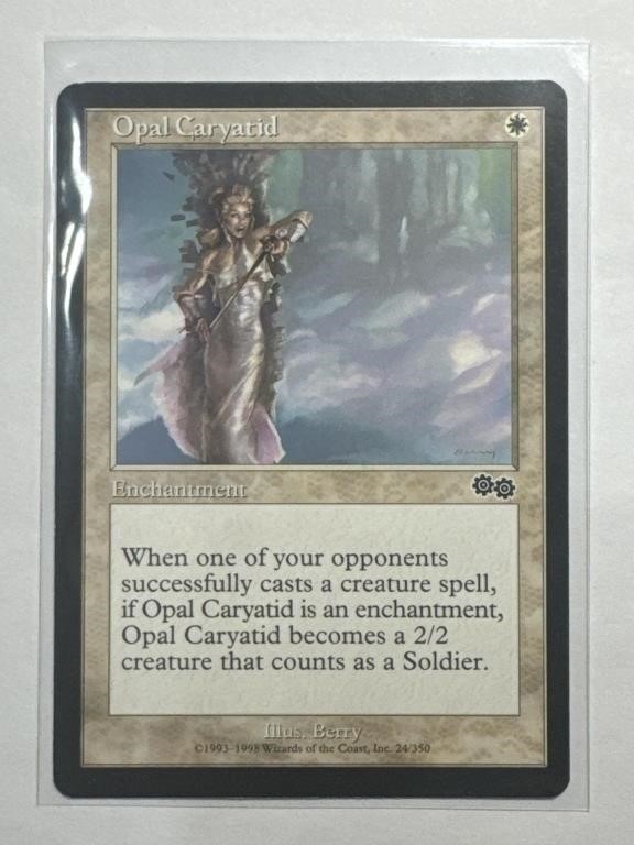 Opal Caryatid Magic the Gathering MTG Urza's Saga!