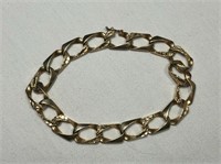 10 Kt Gold Bracelet - Weighs 19.50 Grams