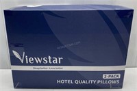 Pack of 2 Viewstar Pillows - 20" x 30" - NEW