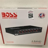 BOSS 4-BAND EQUALIZER