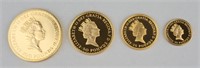 1987 Fine Gold Britannia Proof Set.