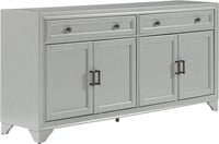 $331 - Crosley Furniture Tara Sideboard, Gray