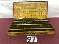 EDELMANN BRASS GOODS METAL ORGANIZING BOX