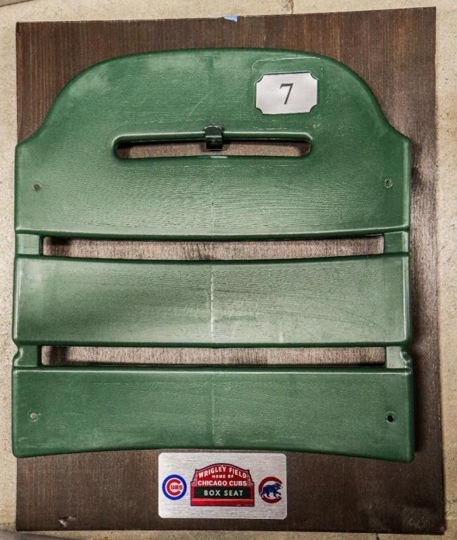 Wrigley Fields Stadium Seat Back Chicago Cubs (#7)