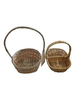 Rustic Woven Twig Baskets (2)