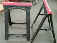 Pair Folding Sawhorses